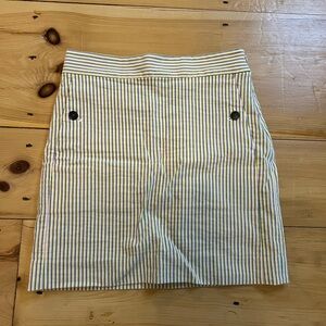 J Crew Cotton Mini Skirt